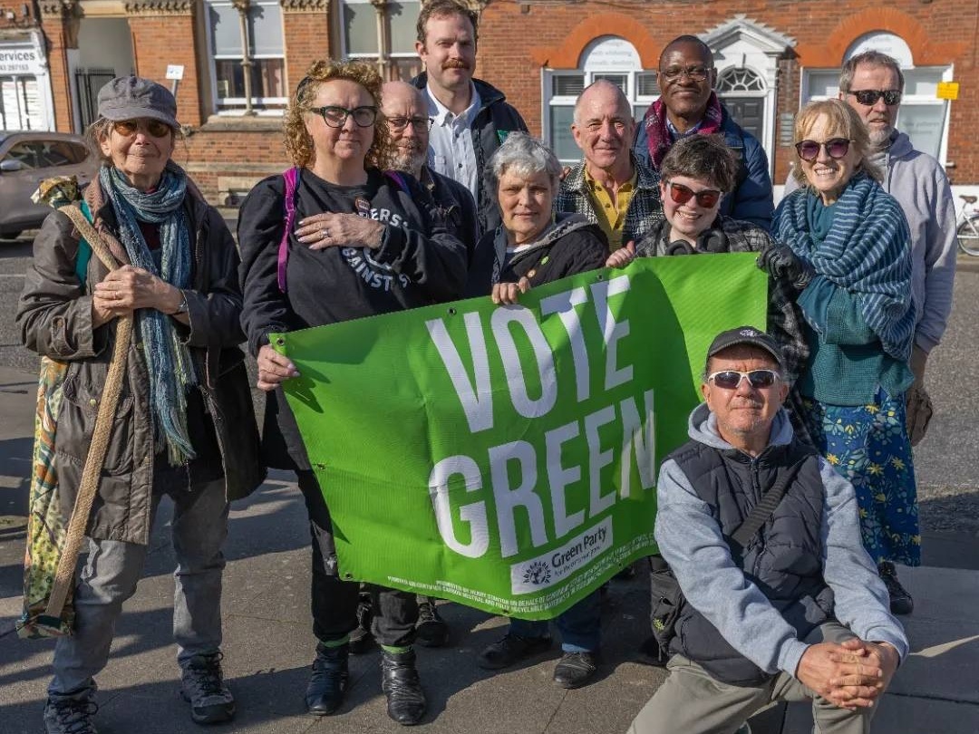 Vote Green in Cliftonville 9th April!